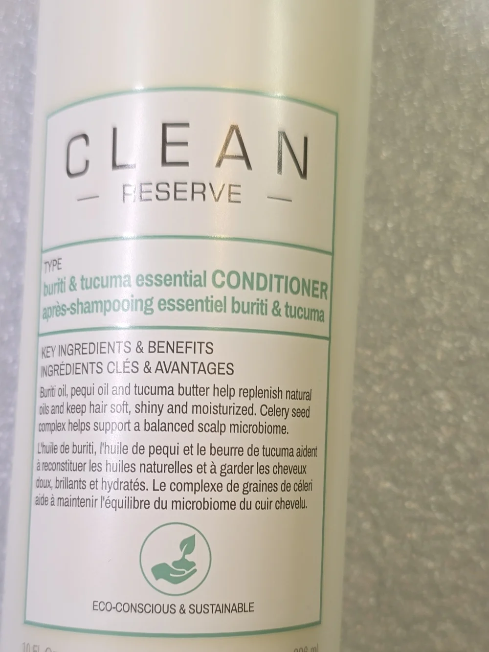 Clean Reserve Buriti & Tucuma Essential Conditioner - White